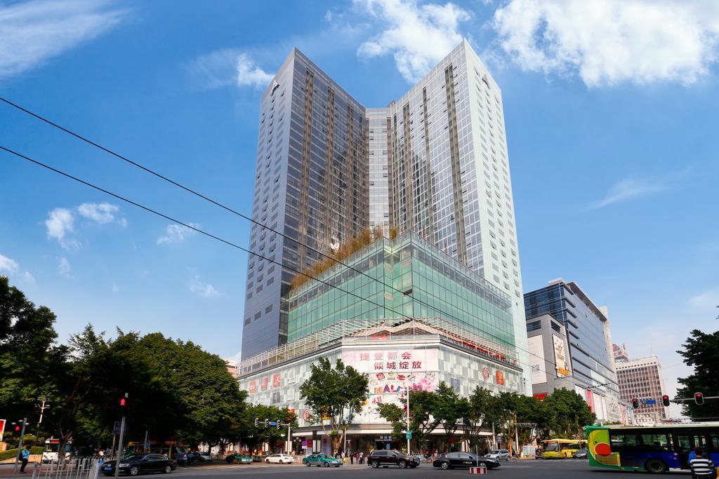 Boman Holiday Apartment Bei Jing Lu Jie Deng Du Hui Branch Guangzhou Eksteriør bilde