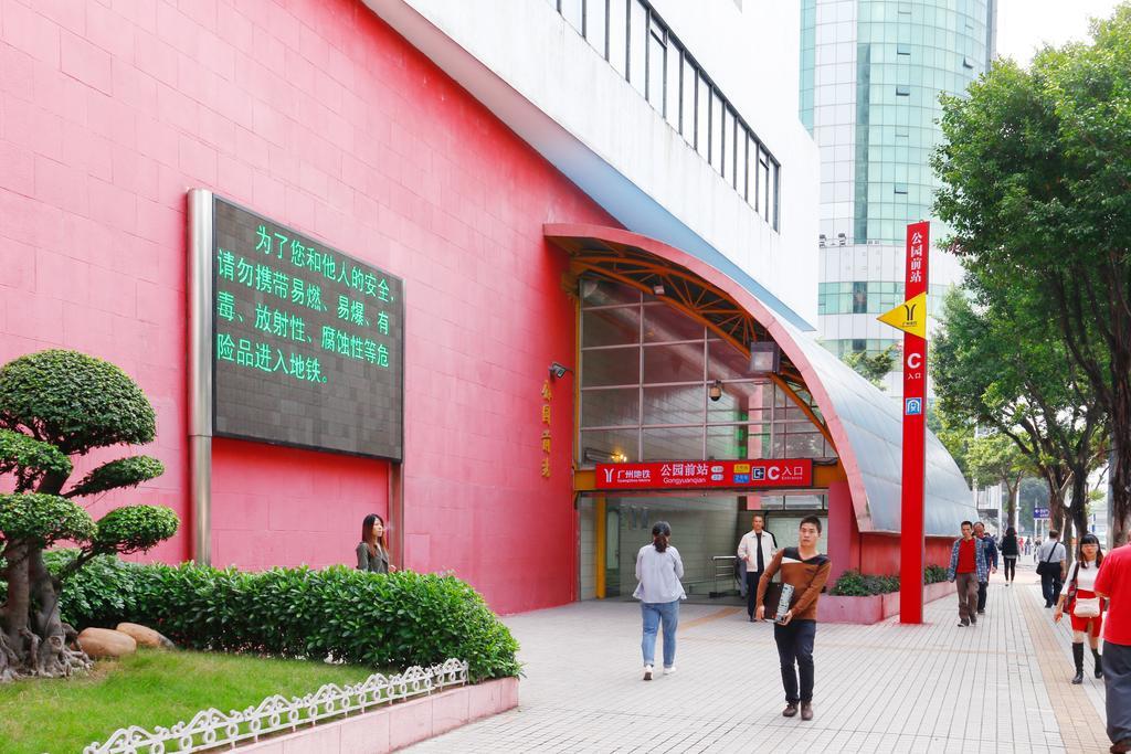 Boman Holiday Apartment Bei Jing Lu Jie Deng Du Hui Branch Guangzhou Eksteriør bilde